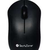 MOUSE TECHZONE TZMOU01 NEGRO OPTICO 800 DPI